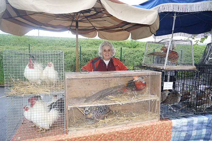 Mum auf dem Markt