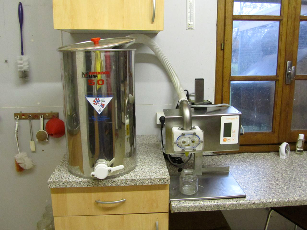 Abfuellstation